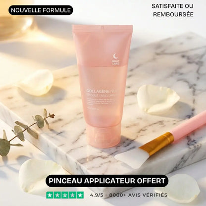 Yumora Fermeté Nuit Masque Enveloppant au Collagène